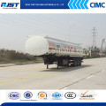 Tri axle oil tanker trailers/ CIMC fuel tank semi trailer/gasoline transport tank trailer